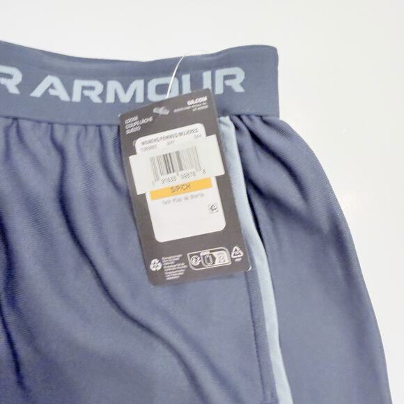 Under Armour Women’s Loose Tech Play Up Shorts Small Blue - Picture 3 of 4